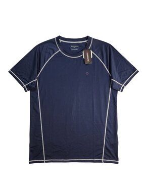 NWT | NOMINATE Navy Blue UPF 50+ Quick Dry Raglan Performance Shirt Pocket | 3XL